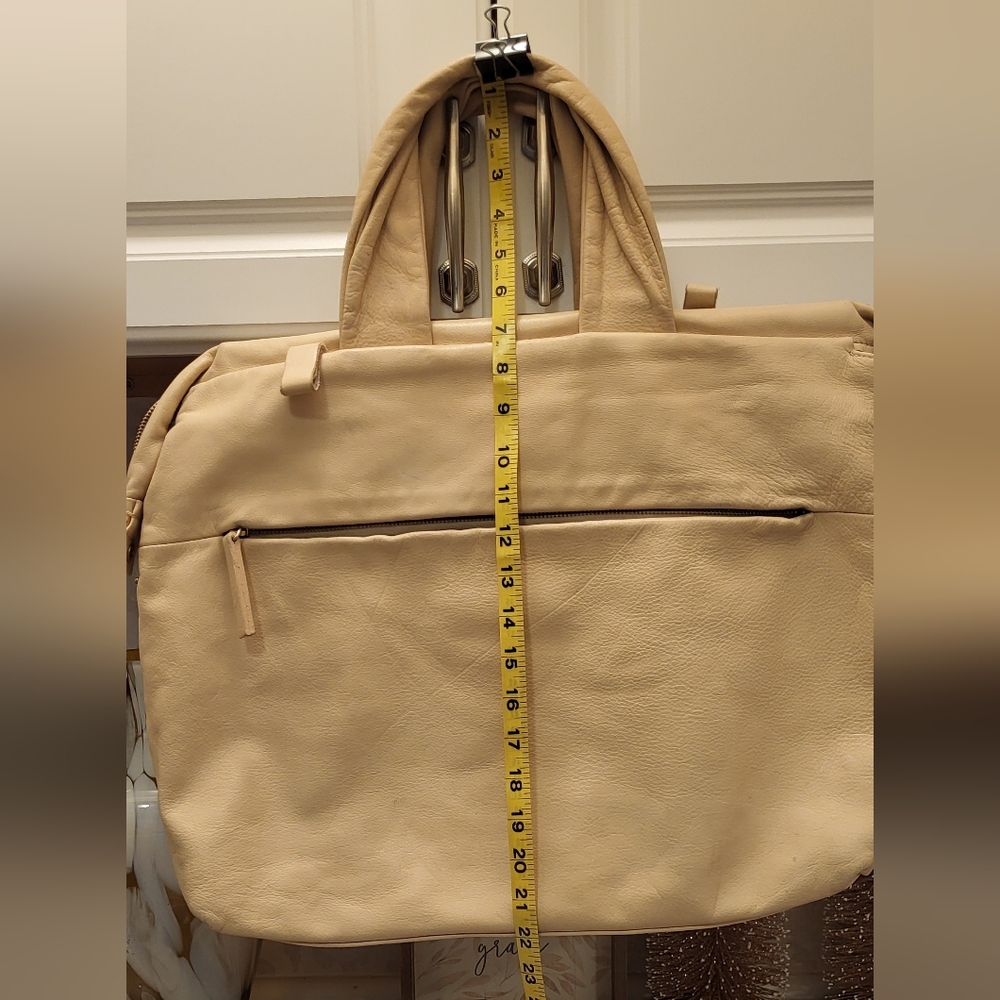 Alberta Di Canio Women's Cream Shoulder Bag - Picture 5 of 16